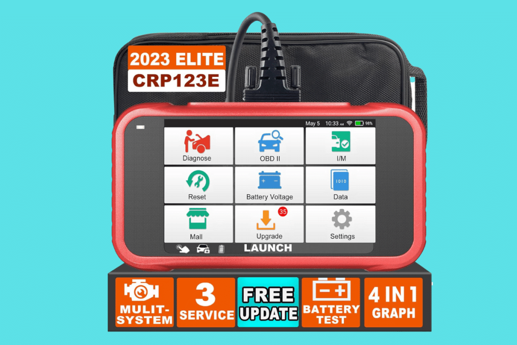 Launch CRP123E avis et prix de Valise Diagnostic Auto pour 4 Système